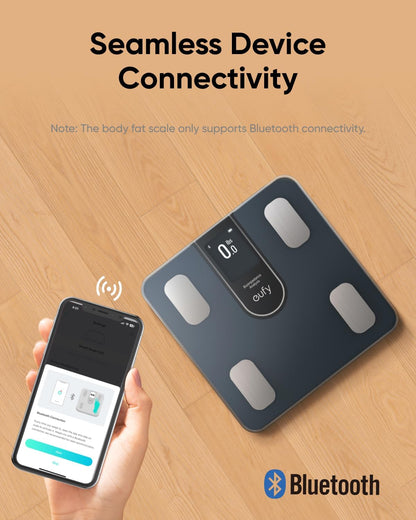 Báscula Digital Eufy Smart Scale C20, Negro T9130011