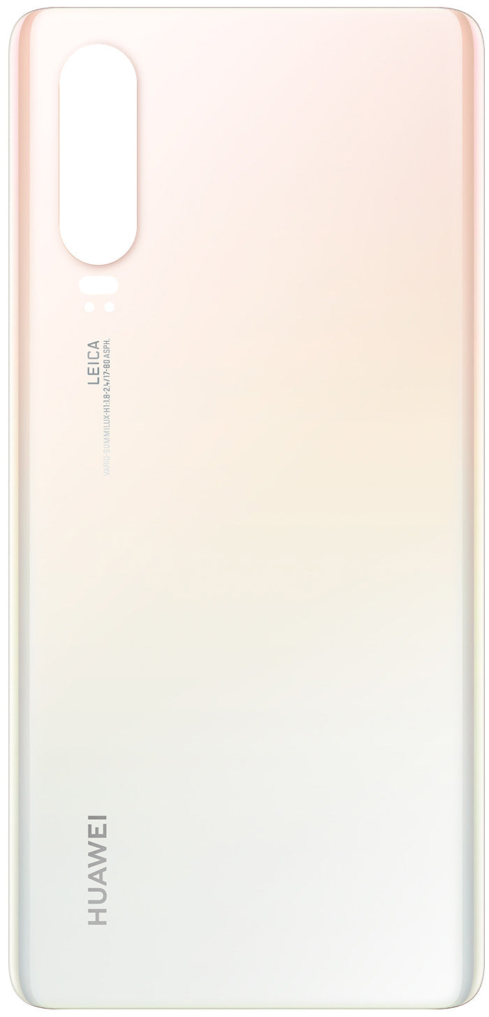Tapa de batería compatible con Huawei P30, Blanco