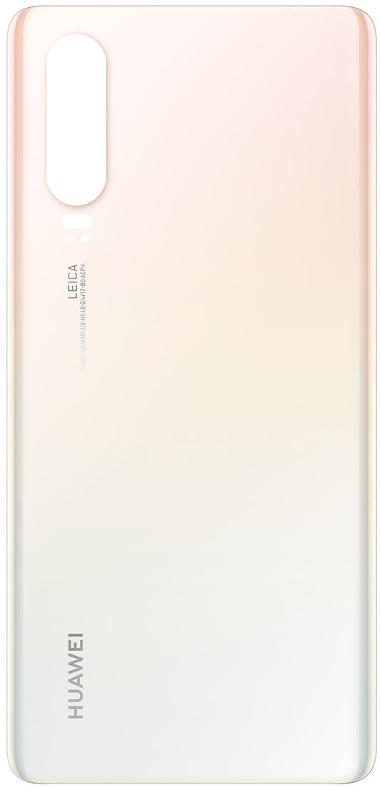 Tapa de batería compatible con Huawei P30, Blanco