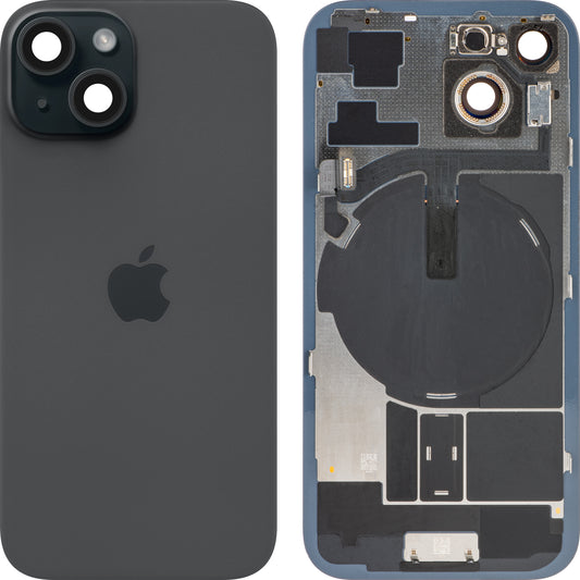 Funda de batería Apple iPhone 15, negra, Swap 