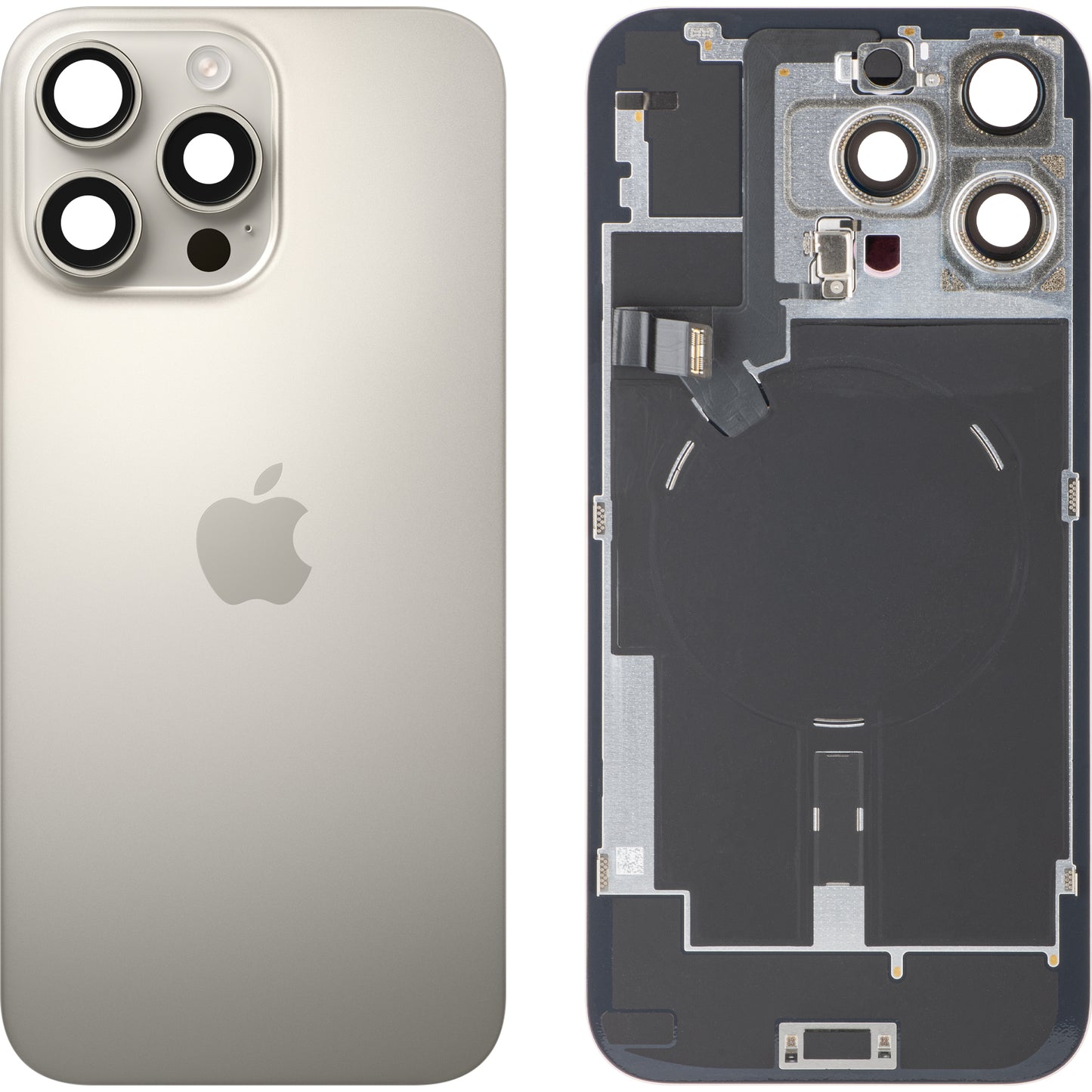 Cubierta de Batería Apple iPhone 16 Pro Max, Beige (Titanio Natural), Swap
