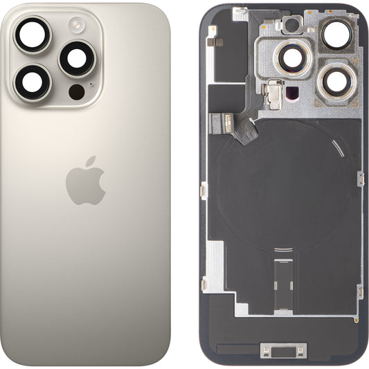 Cubierta de Batería Apple iPhone 16 Pro, Beige (Titanio Natural), Swap