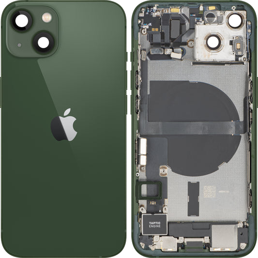 Tapa de Batería Apple iPhone 13, Con Carcasa Central, Completa, Verde, Swap