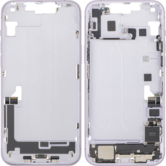 Tapa de Batería Apple iPhone 14 Plus, Con Carcasa Media, Piezas Completas, Morado, Intercambio