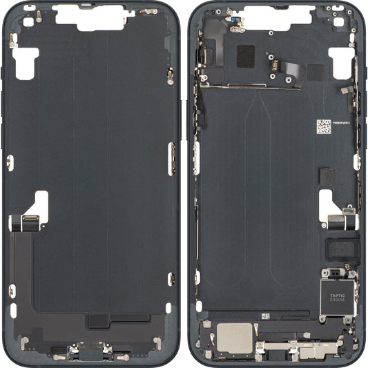 Tapa de Batería Apple iPhone 14 Plus, Con Carcasa Central, Piezas Completas, Negro (Midnight), Intercambio