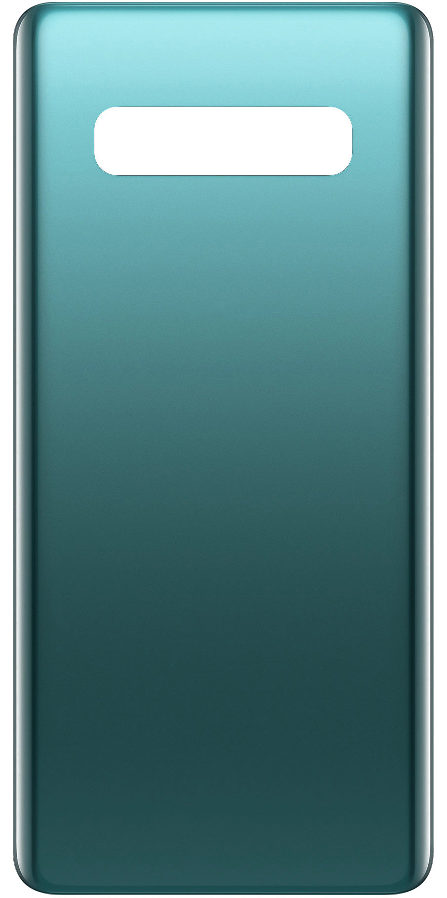 Tapa de batería compatible con Samsung Galaxy S10 G973, Verde