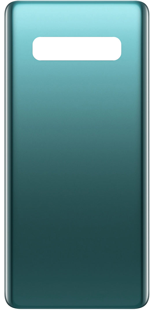Tapa de batería compatible con Samsung Galaxy S10 G973, Verde