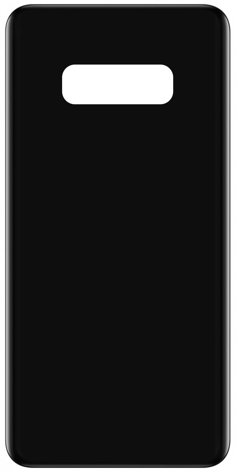 Tapa de batería compatible con Samsung Galaxy S10e G970, Negro