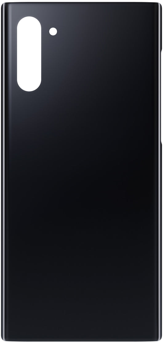 Tapa de batería compatible con Samsung Galaxy Note10 N970, Negro