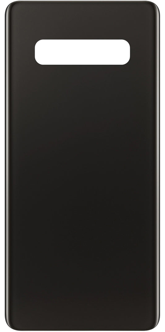 Tapa de batería compatible con Samsung Galaxy S10 G973, negro