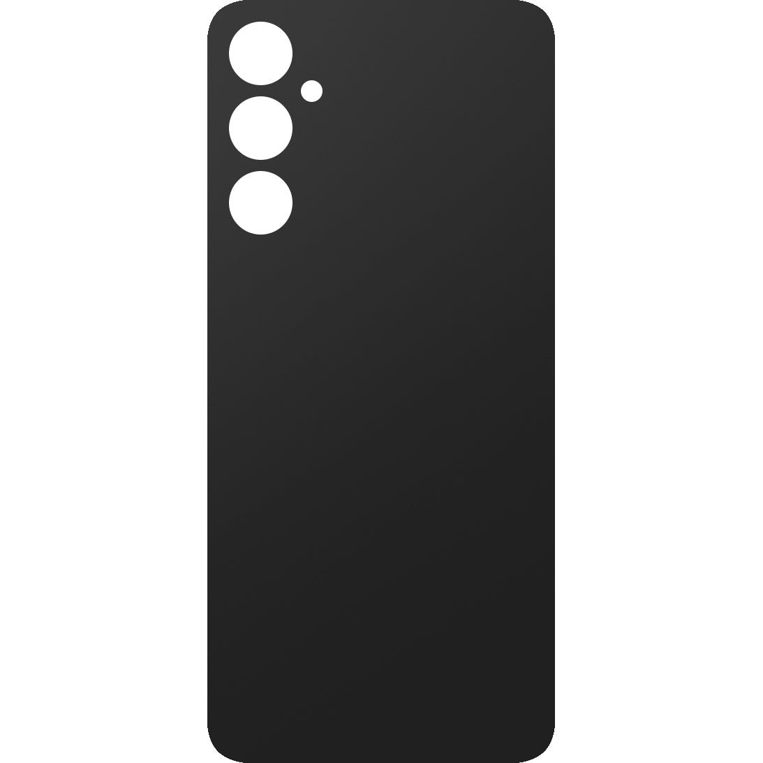Tapa de batería compatible con Samsung Galaxy A05s A057, Negro