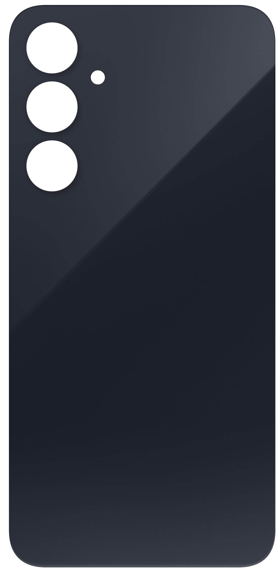 Tapa de batería compatible con Samsung Galaxy A35 5G A356, Azul marino