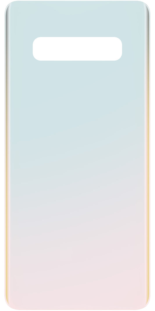 Tapa de batería compatible con Samsung Galaxy S10+ G975, Turquesa