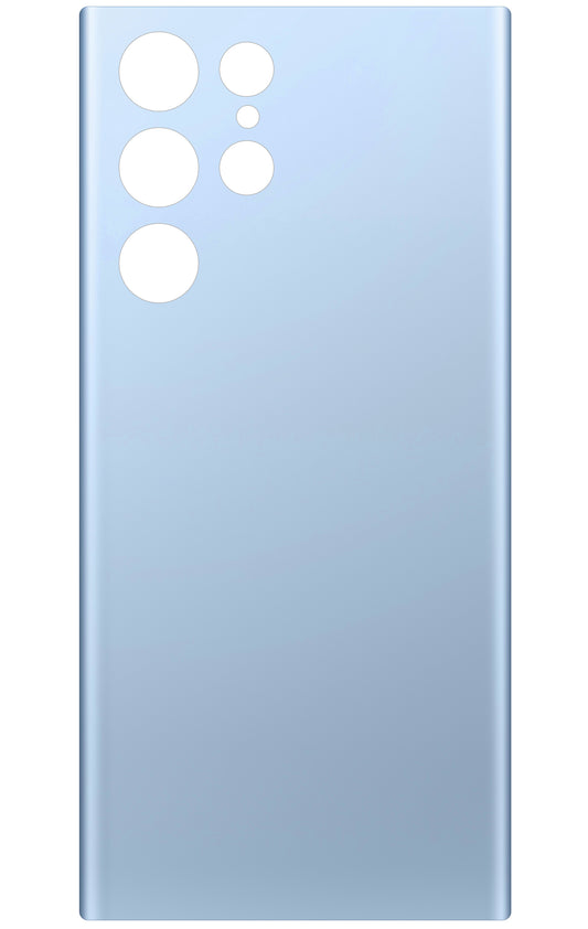 Tapa de batería compatible con Samsung Galaxy S22 Ultra 5G S908, Azul