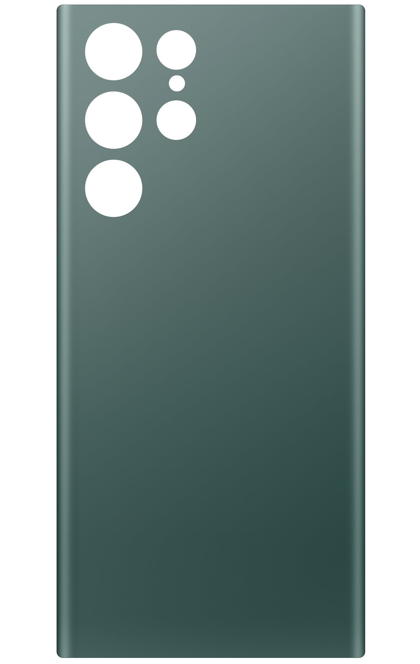 Tapa de batería compatible con Samsung Galaxy S22 Ultra 5G S908, Verde