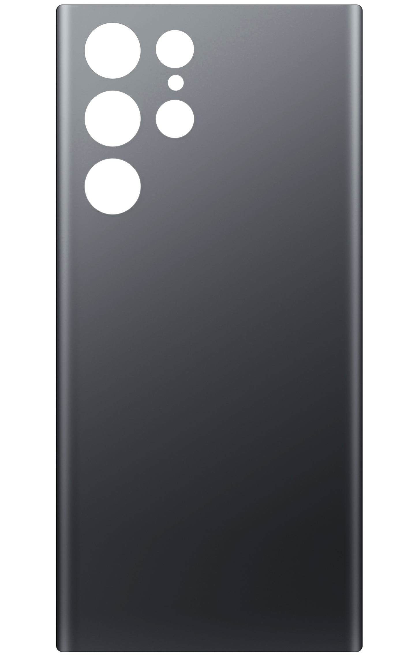Tapa de batería compatible con Samsung Galaxy S22 Ultra 5G S908, Gris