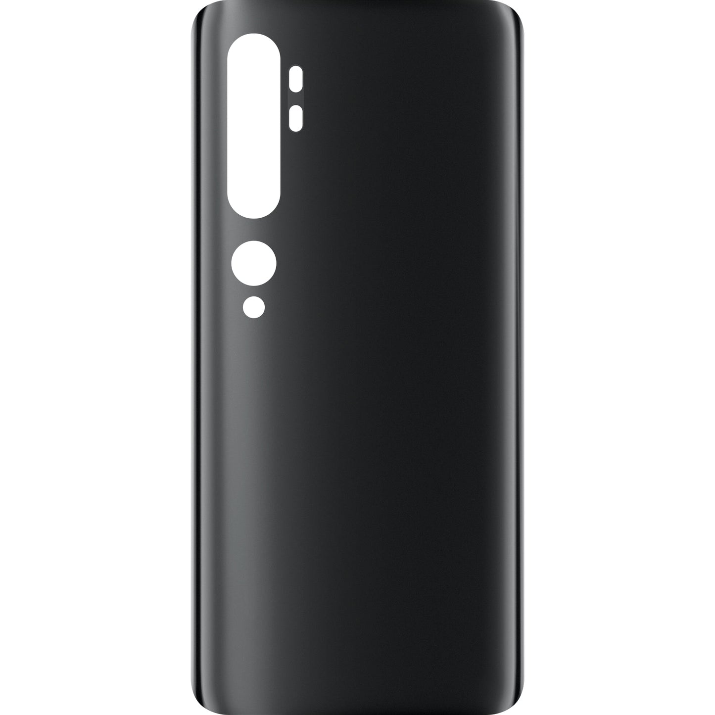 Tapa de batería compatible con Xiaomi Mi Note 10, Negro