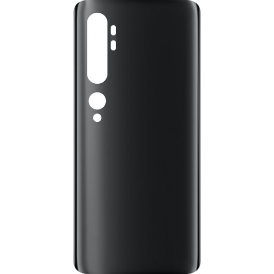Tapa de batería compatible con Xiaomi Mi Note 10, Negro