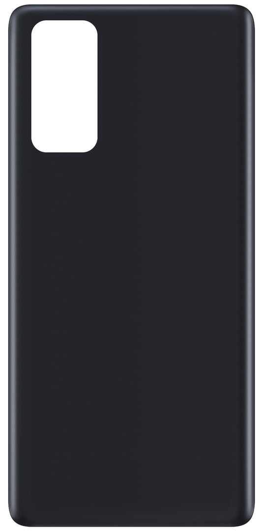 Tapa de batería compatible con Samsung Galaxy S20 FE 5G G781, Negro
