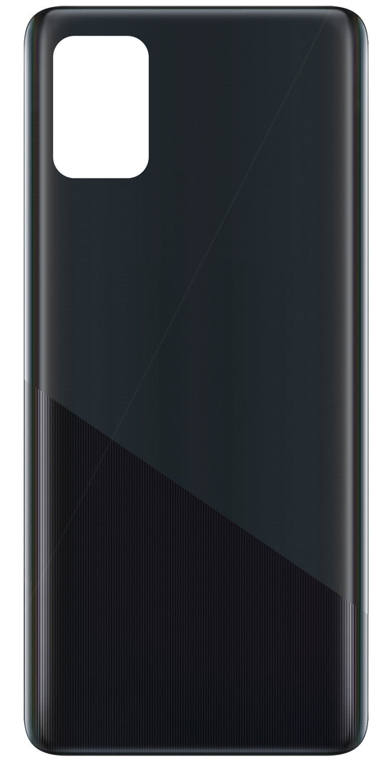 Tapa de batería compatible con Samsung Galaxy A51 A515, Negro