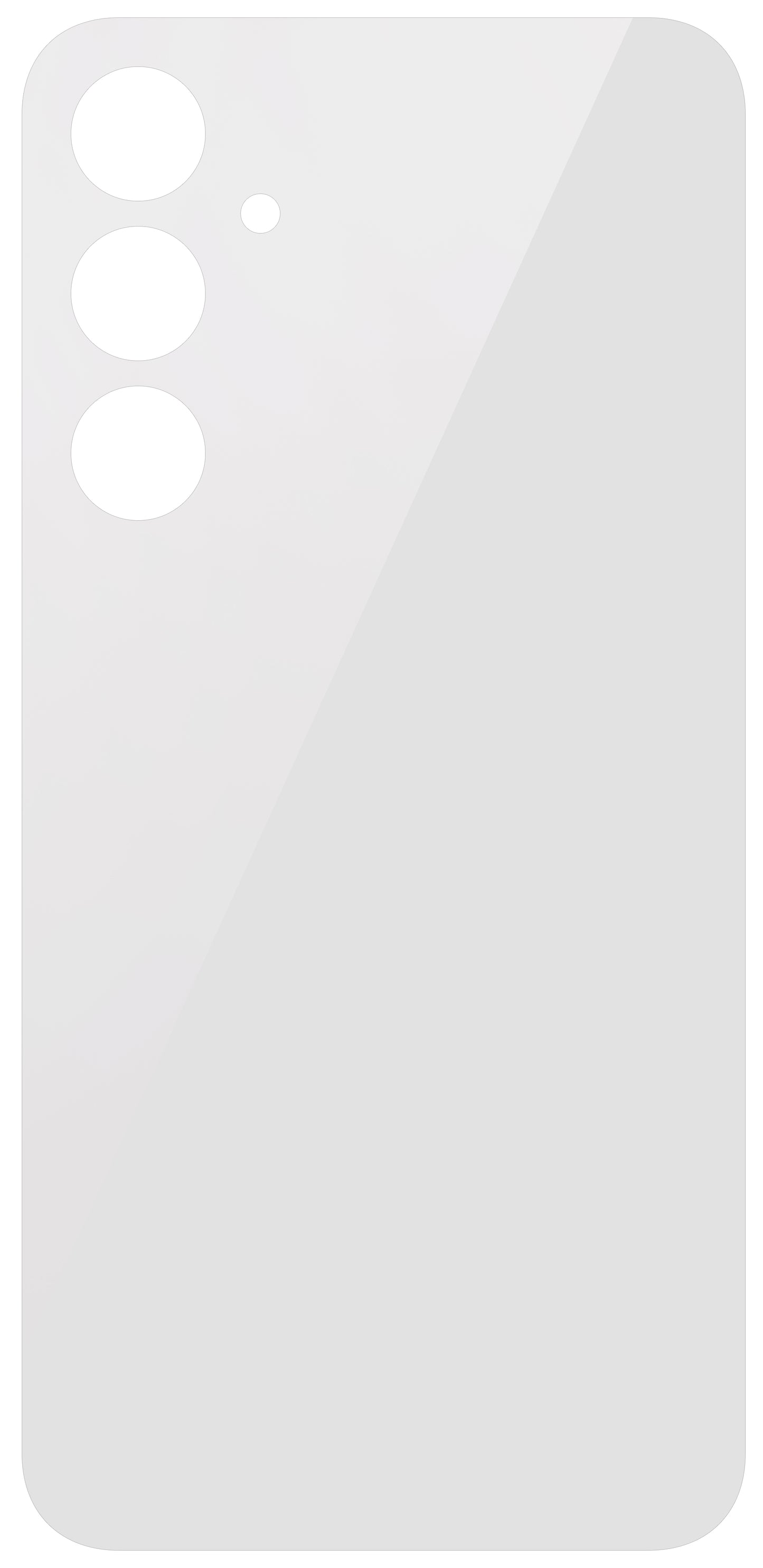 Tapa de batería compatible con Samsung Galaxy S23 FE S711, Blanco