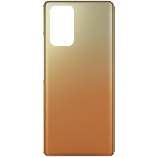Tapa de batería compatible con Xiaomi Redmi Note 10 Pro, Dorado