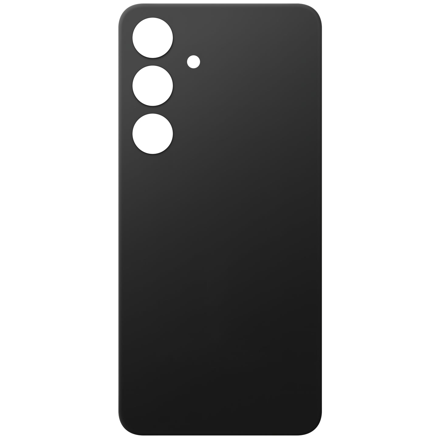 Tapa de batería compatible con Samsung Galaxy S24 S921, Negro