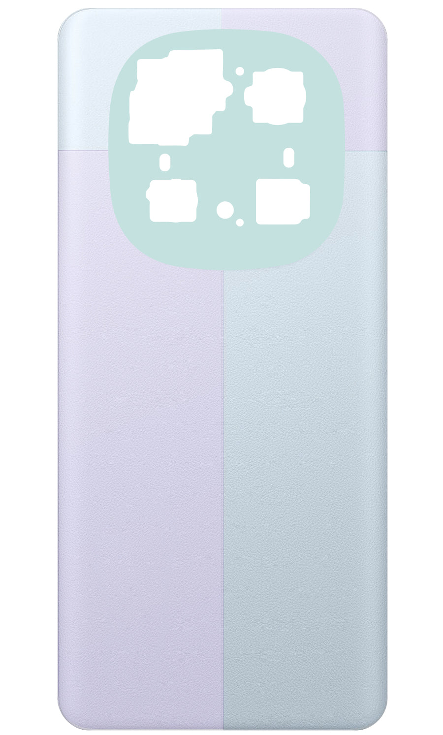 Tapa de batería compatible con Xiaomi Redmi Note 14 Pro 5G, Morado