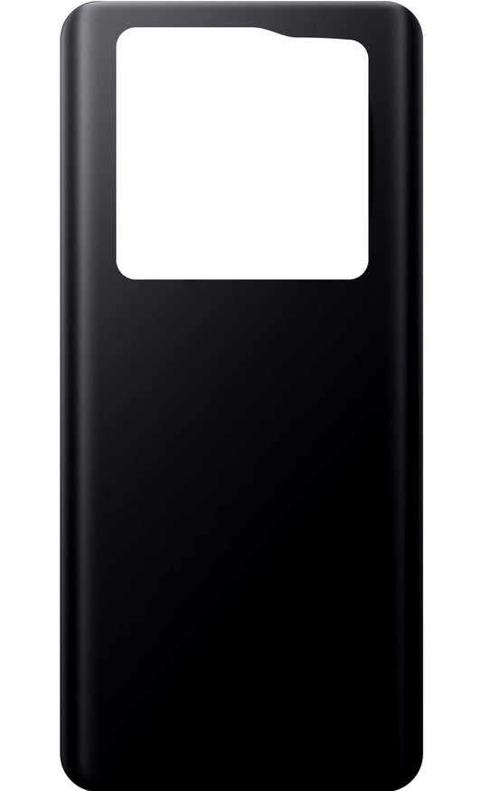 Tapa de batería compatible con Xiaomi Redmi Note 14 Pro+ 5G, Negro