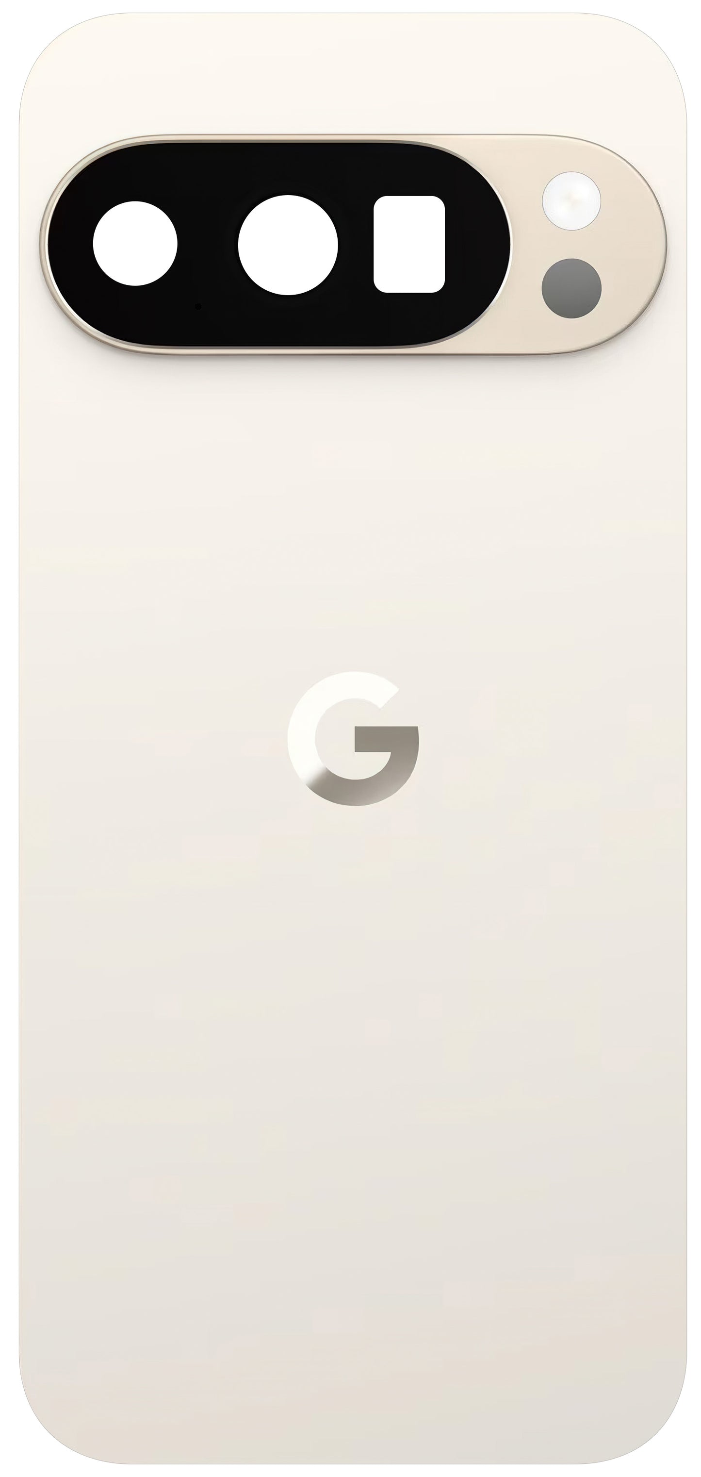 Tapa de Batería Google Pixel 10 Pro, Beige (Porcelain), Service Pack G949-01420-00