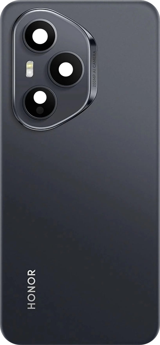 Tapa de Batería Honor 400 Pro, Negro (Midnight Black), Paquete de Servicio 0235APLG