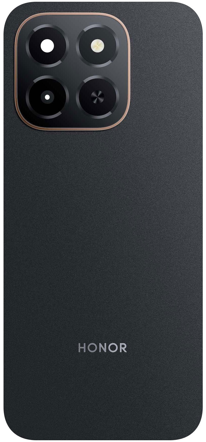 Tapa de Batería Honor X6c, Negro (Midnight Black), Paquete de Servicio 9707ABYE