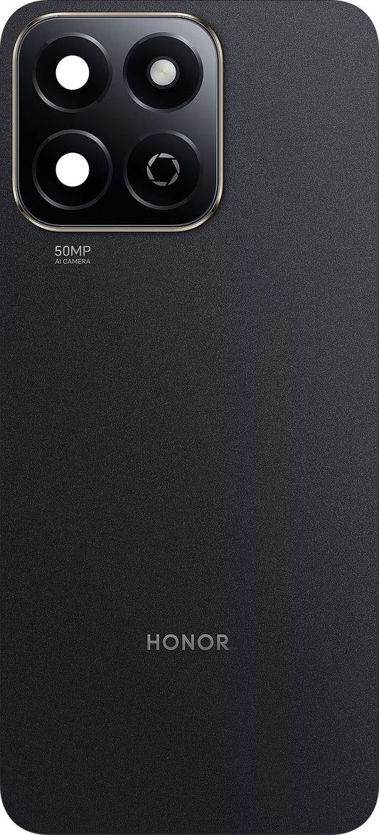 Tapa de batería Honor X7c 5G / 200 Smart, Negro (Midnight Black), Swap 9707ABNG