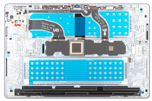 Tapa de batería Huawei MatePad Pro 12 (2026), azul, Service Pack 02357YFG