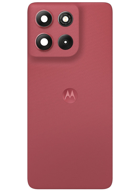 Tapa de Batería Motorola Moto G86 Power, Rojo (Crisantemo), Service Pack 5D68C30662