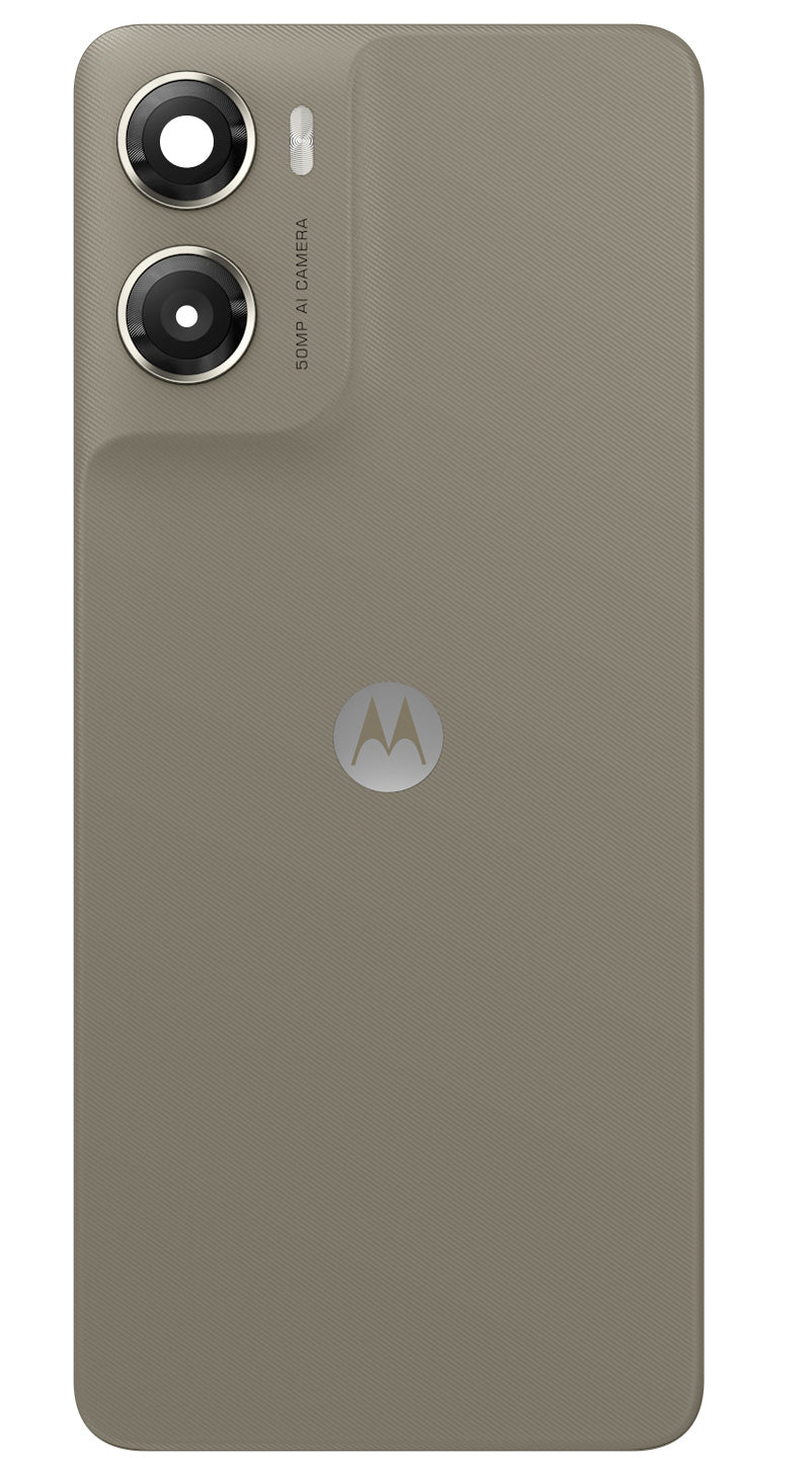 Tapa de batería Motorola Moto G06 Power, Beige (Laurel Oak), Paquete de servicio 5D68C31383