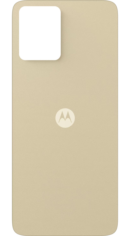 Tapa de batería Motorola Moto G14, Dorado (Crema de mantequilla), Paquete de servicio S948D93957