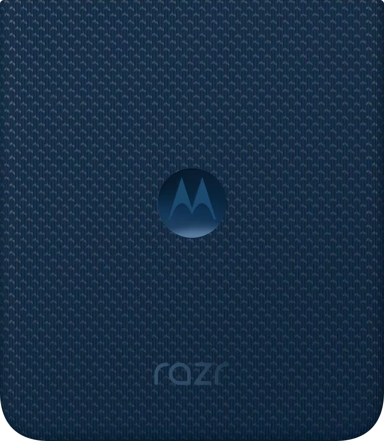 Tapa de Batería Motorola Razr 2025 / Razr 60, Azul Marino (Gibraltar Sea), Service Pack SL98E62930