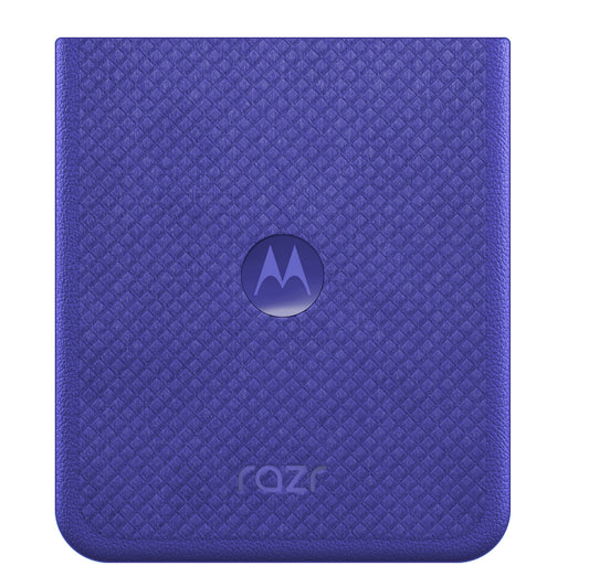 Tapa de Batería Motorola Razr Ultra 2026 / Razr 70 Ultra, Violeta (Pantone Orient Blue), Paquete de Servicio SL98E96499