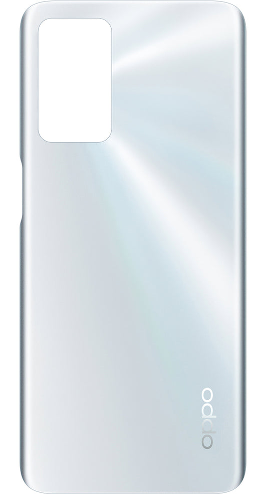 Tapa de la batería Oppo A16s / A54s / A16, Plata (Space Silver), Service Pack 3203218 