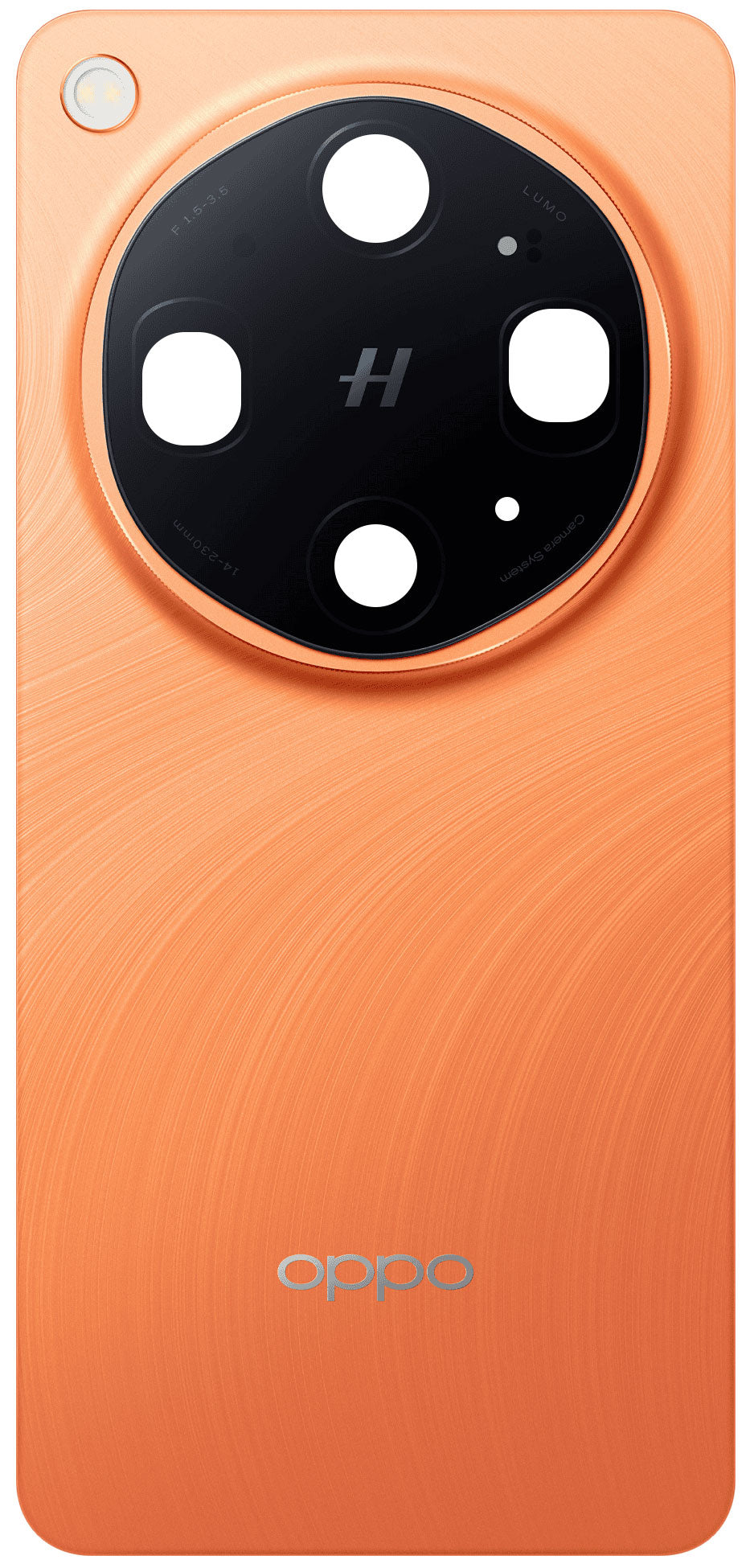 Tapa de Batería Oppo Find X9 Ultra, Naranja (Canyon Orange), Paquete de Servicio 621033001085
