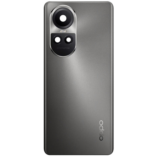 Tapa de la batería Oppo Reno10 Pro, Negro (Gris plateado), Service Pack 621033000081 