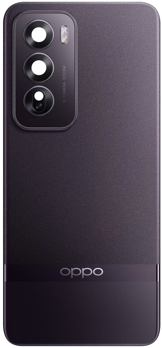 Tapa de Batería Oppo Reno12 Pro, Negro (Space Brown), Service Pack 621033000286