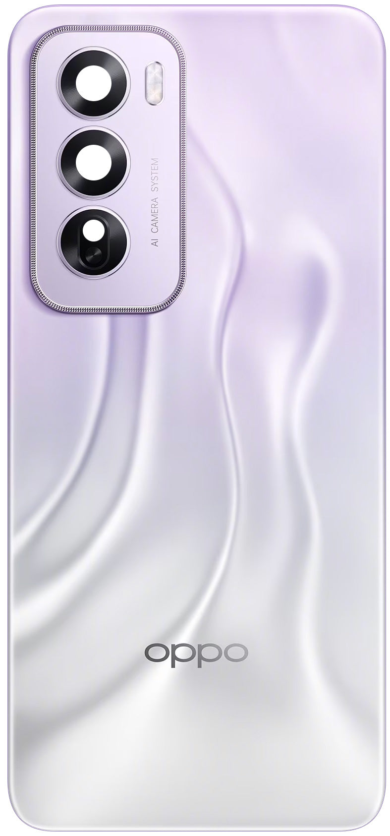Tapa de Batería Oppo Reno12 Pro, Morado (Nebula Silver), Service Pack 621033000287