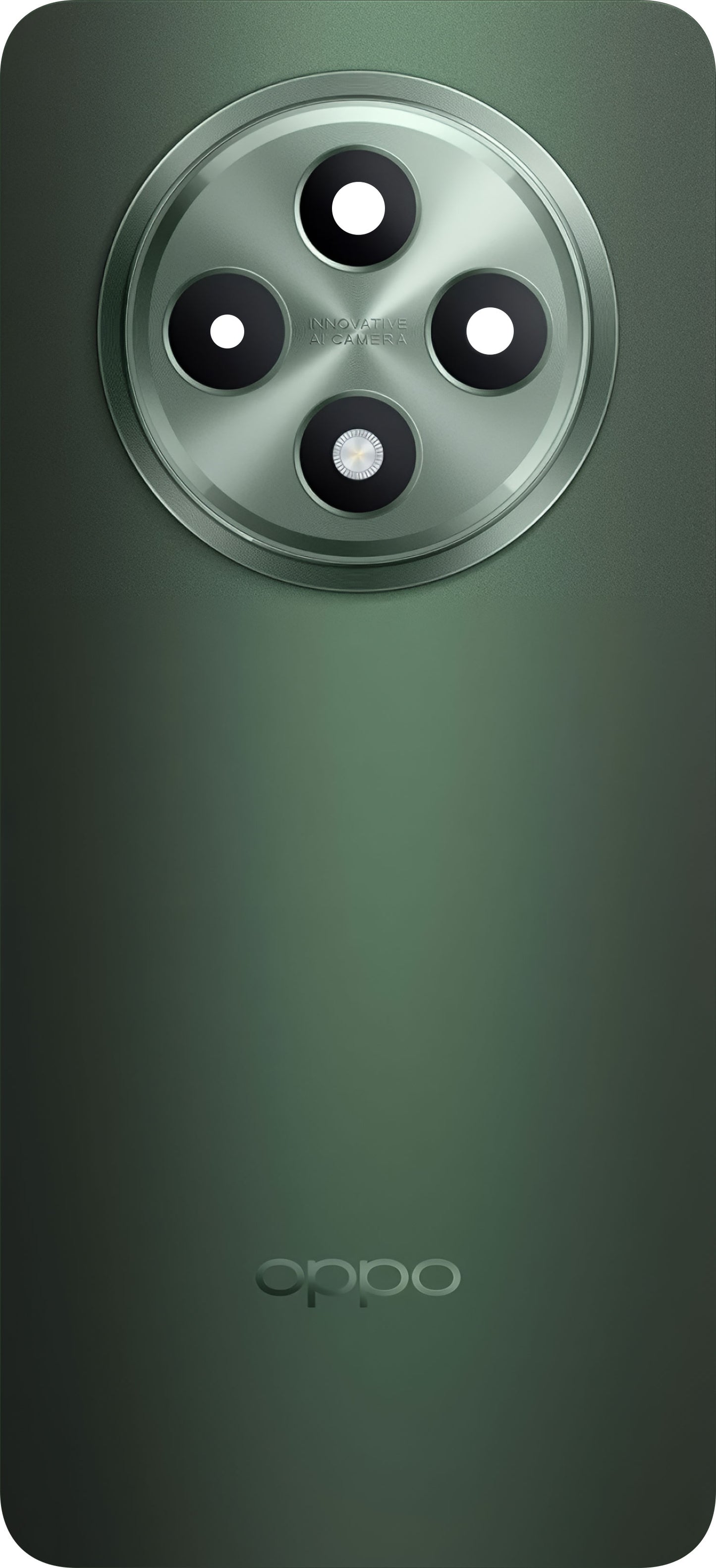 Tapa de Batería Oppo Reno12 F, Verde (Olive Green), Paquete de Servicio 621033000345
