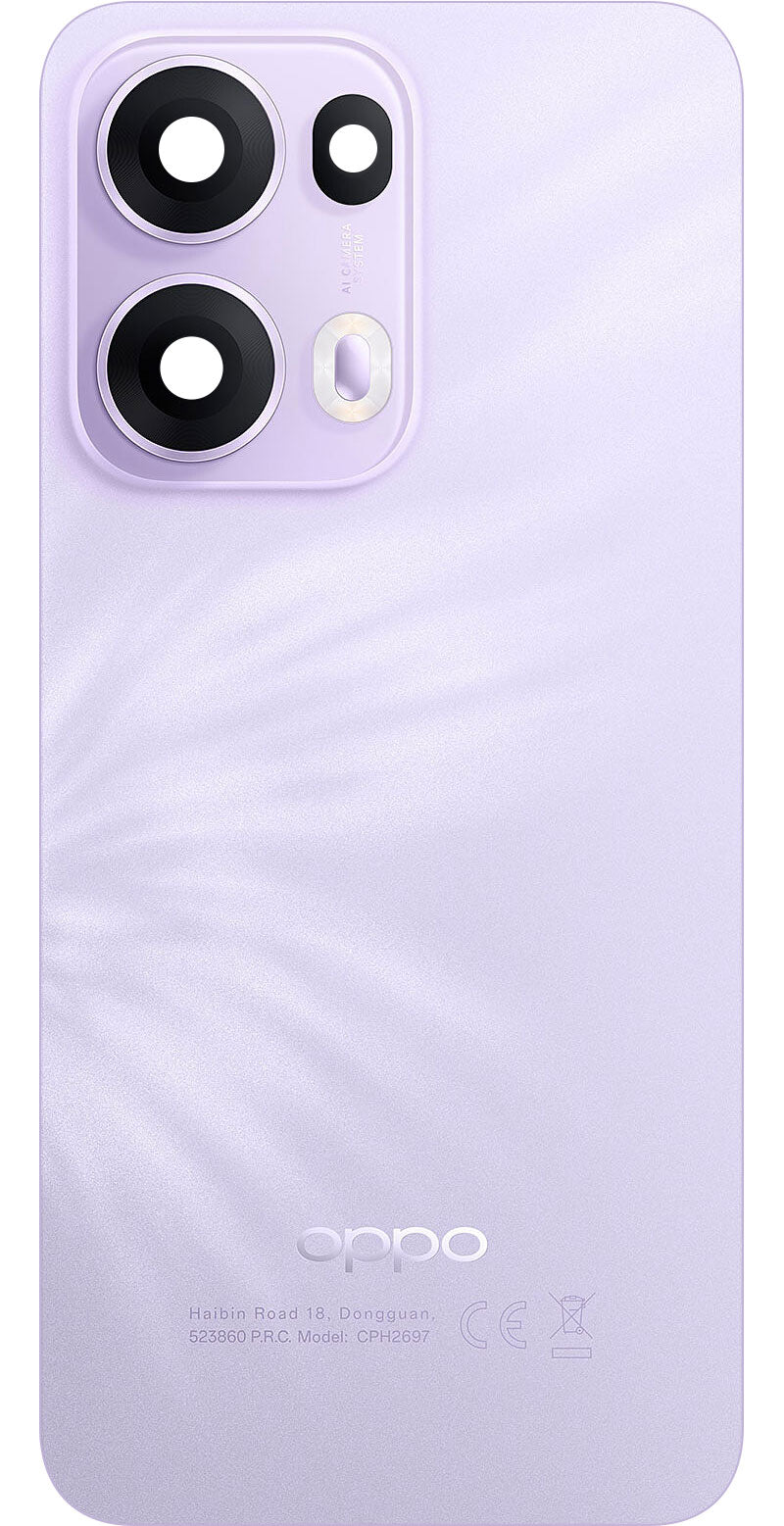Tapa de Batería Oppo Reno13 Pro, Morado (Plume Purple), Service Pack 621033000470
