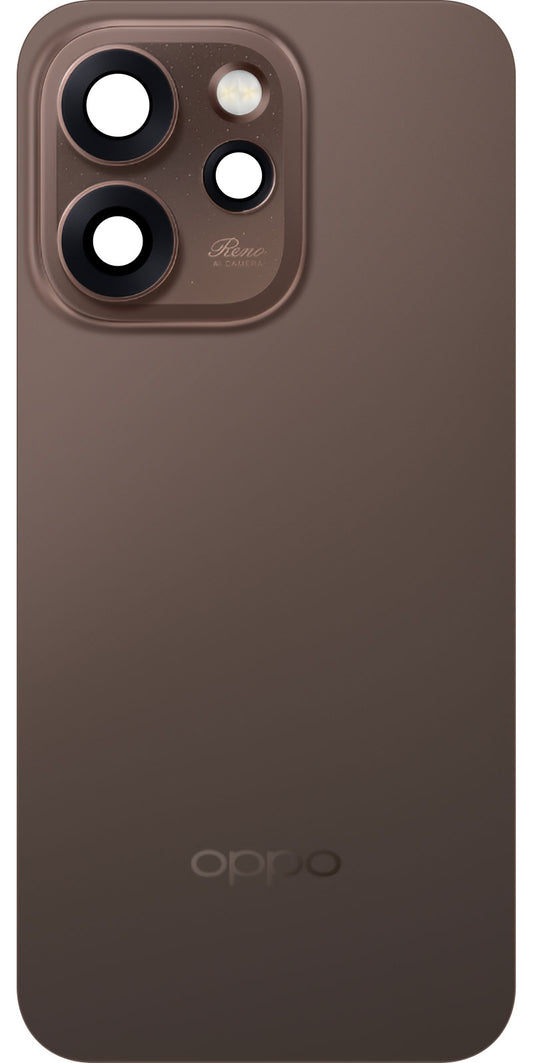 Tapa de Batería Oppo Reno15 Pro Mini / Reno15 Pro, Marrón (Dusk Brown /Cocoa Brown), Paquete de Servicio 621033000912