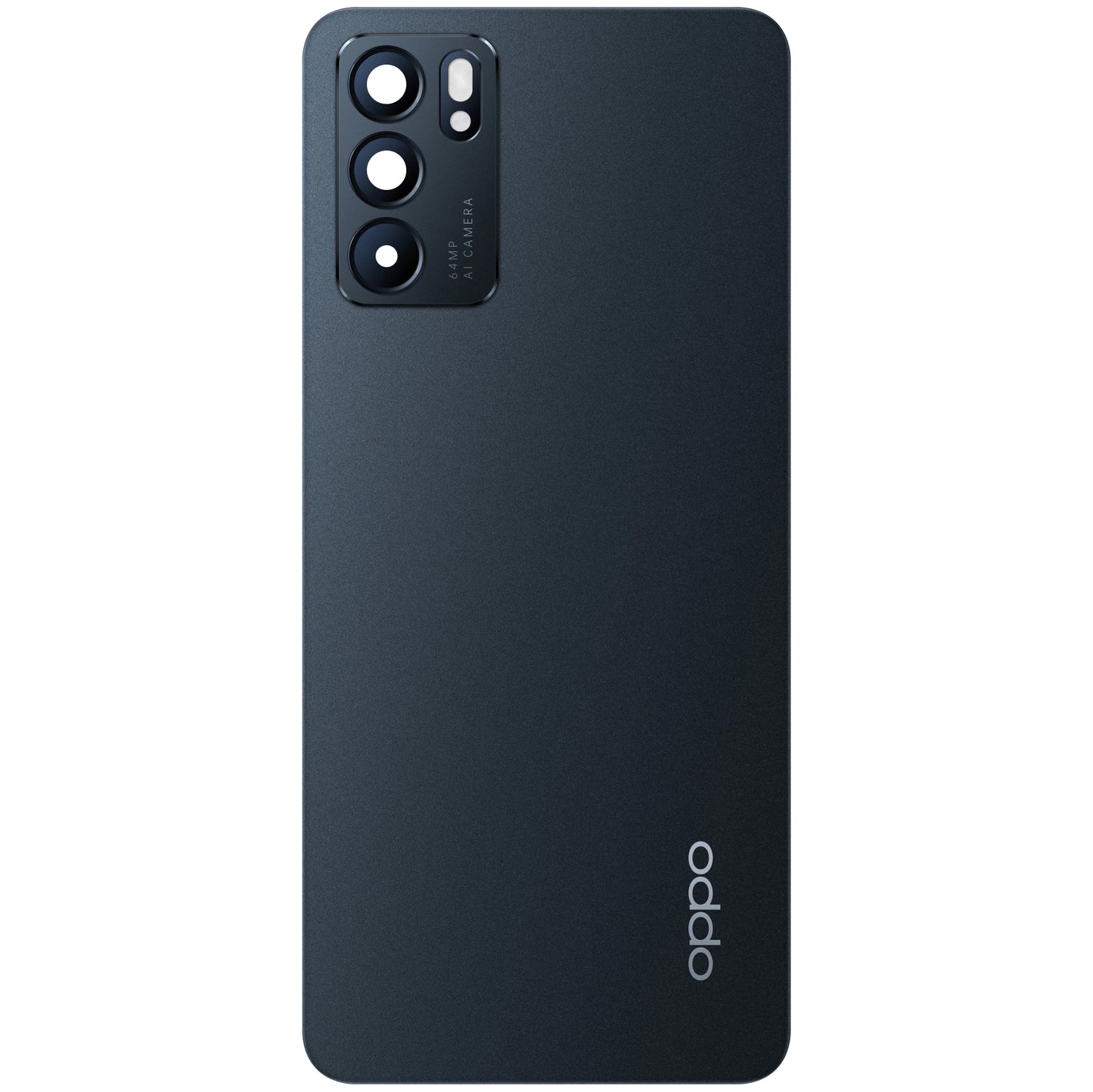 Tapa de la batería Oppo Reno6 5G, Negro (Stellar Black), Service Pack 4907797 