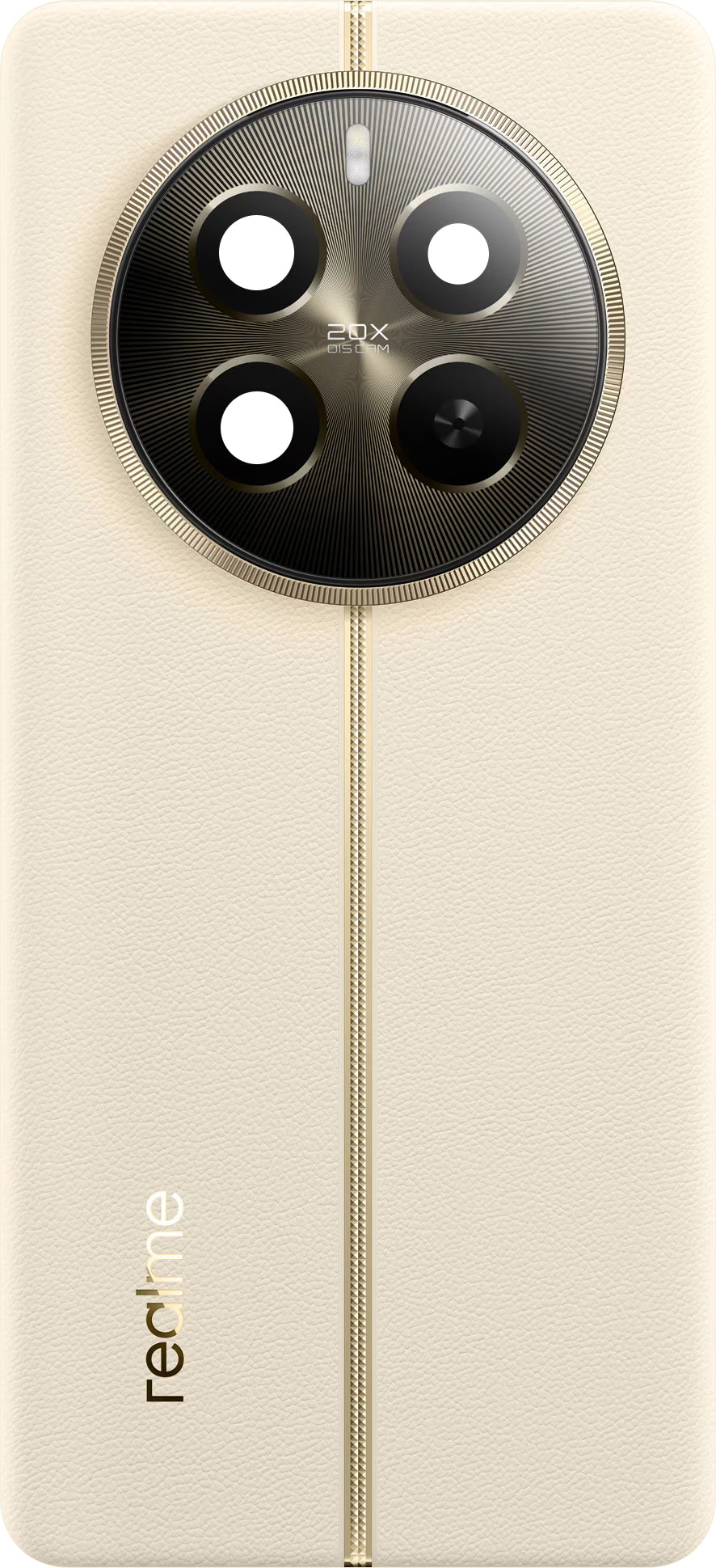 Tapa de Batería Realme 12 Pro, Dorado (Navigator Beige), Paquete de Servicio 621033000192