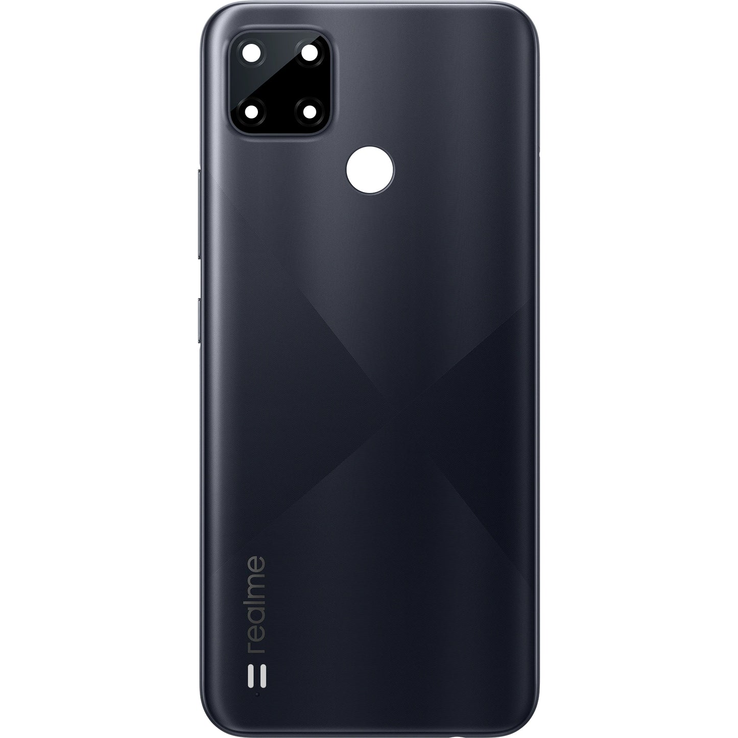 Tapa de la batería Realme C21Y, Cross Black, Service Pack 4908781 